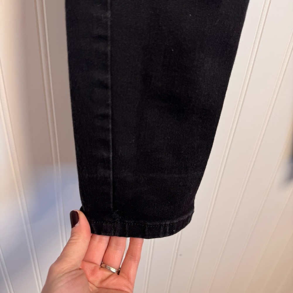 Zara High-Waist Black Skinny Jeans Women's Size 8 - Picture 5 of 12